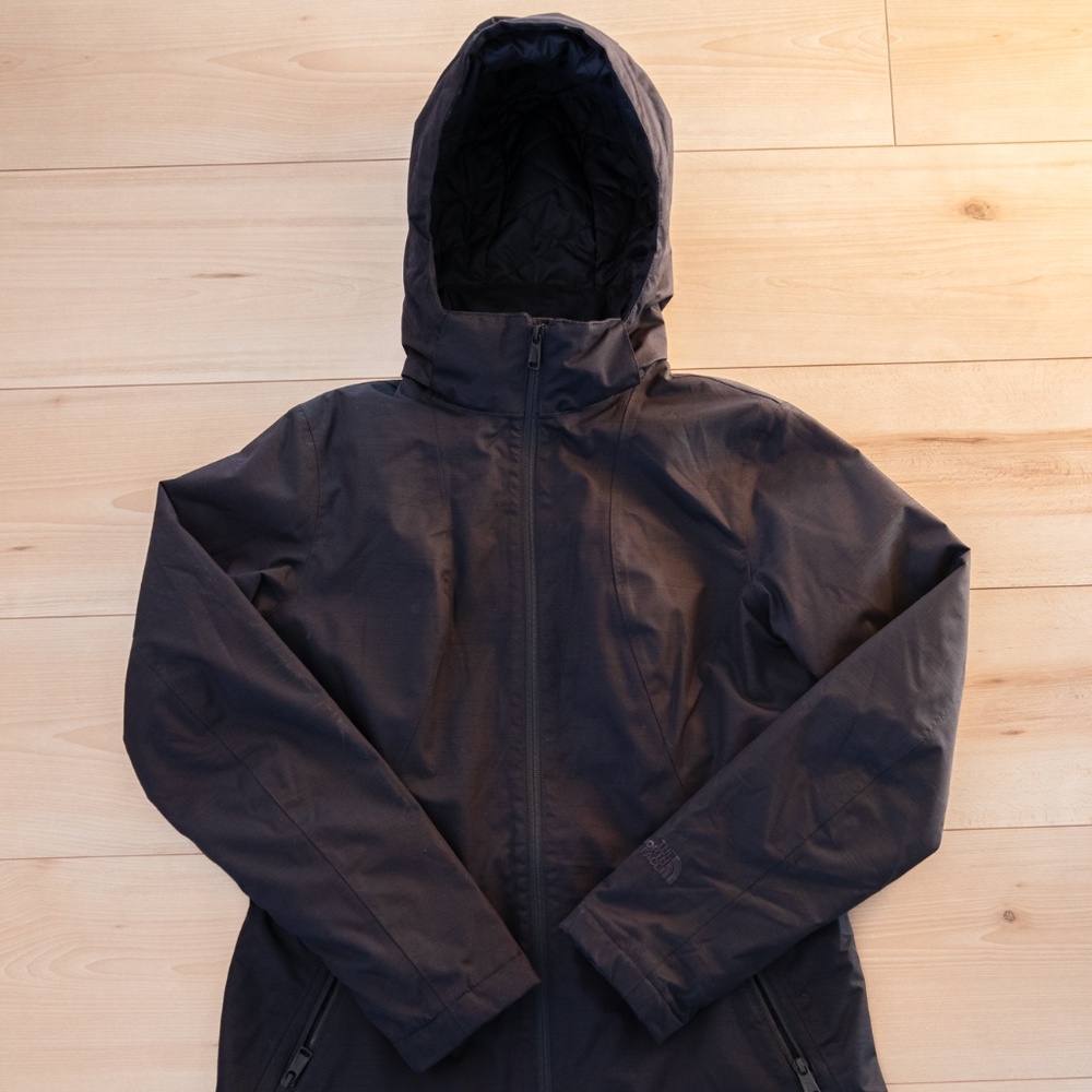 The North Face Women’s Hooded Parka Rain Jacket Size S